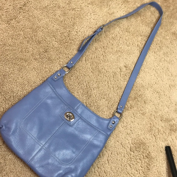 periwinkle coach purse